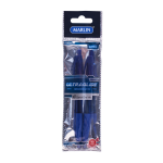 Marlin Ultraglide Blue Gel Ink Retractable Pen 2'S 0.7MM In Polybag Pack Of 12