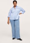 Plus Shirt OXFORD1 - Light Pastel Blue