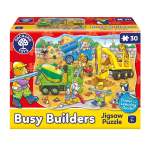 Busy Builders - 30PC Shaped Jigsaw Puzzle