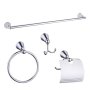 Bathroom Accessories 4-PIECE Chrome Plated Zinc 36000A/4