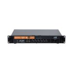 Hybrid PA100M Pa Amplifier 70V 100V Line Distribution 60 Watt Rmsclass D 2 MIC And 1 Line 2 Z