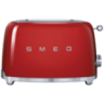 Smeg Glossy Red Retro 2-SLICE Toaster 950W