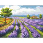 5D Diy Diamond Painting By Numbers - Lavender Fields