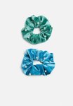 Superbalist 2 Pack Hair Scrunchies - Green blue