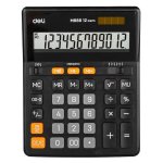 Large 12-DIGIT Plastic Desktop Calculator Dual Memory Dual Power