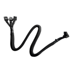 Cooler Master ATX3.0 12VHPWR 650MM Pci-e 5.0 Adapter Cable With Highly Flexible 90-DEGREE Cable And Supports 3X 8-PIN Connectors