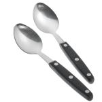 2 Pce S S Table Spoon With Black Handle
