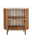 Swedish Nightstand In Nutmeg - Large 60CM W X 60CM H X 40CM D