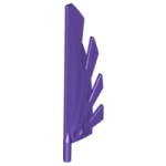 Parts Wing 9L With Stylized Feathers 11091 - Dark Purple