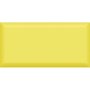 Wall Tile Ceramic Metro Bevelled Yellow 100X200MM