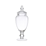 Glass Buffet Candy Ornament Storage Jar - 26CM