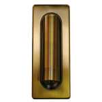 Recessed Reading Wall Light White Black Gold Or Antique Brass - White