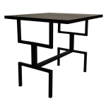 Tommy Side Table - Sandpaper Black
