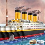 359PCS 659PCS 1899PCS Ship Model Building Block Set 3D Puzzle Sets Diy Educational Toys Bricks Toy With MINI Blocks Gift Easter