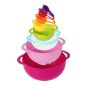 Stacker - Nesting Bowl Set - Multi-colour 10-PIECE Set