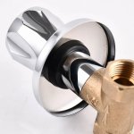 Long Handle Concealed Brass Stop Valve