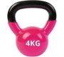 Vinyl Dipped Kettlebells Fixed Weight Dumbbells 4 Kg