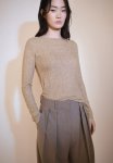 T-Shirt Pointe - Light pastel Brown