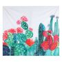 Bohemian Plant Mandala Tapestry Design 14