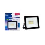 Eurolux LED 20W Floodlight Black With Day Night Sensor