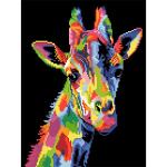 5D Diy Diamond Painting By Numbers - Gazing Giraffe