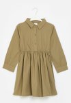 PoP Candy Buttoned Down Dress - Brown