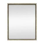 The Aspen Mirror - Wooden Look
