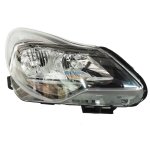 Opel Corsa Essentia Headlight Black W socket Right 11-15