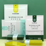 100% Cotton Watercolor Paper 10 Sheets bag The Watercolor Paper In The Ziplock Bag Is Novel In Packaging The Preservation Can Pr
