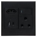 Major Tech Veti USB A & C Socket 3V29GG - Graphite
