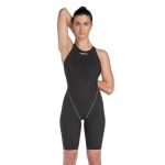 Arena Womens Powerskin St Next Open Back Racing Suit Black
