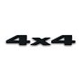 4X4 Stick On Badge Black