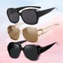 1PCS Unisex Casual Over-prescription Fashion Glasses PC Frame & Plastic Lens Anti-slip Sports Style Eyewear For Outdoor & Driving