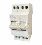 63A Dual Power Manual Changeover / Transfer Switch 2 Pole