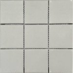 Project Dark Grey Full Bodied 97X97MM Unglazed Porc Mosaic SH=300X300