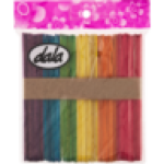 Dala Coloured Thin Sucker Sticks 50-PACK