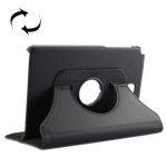 Litchi Texture 360 Degree Rotating Leather Case With Holder For Galaxy Tab A 8.0 T350 T355C Black