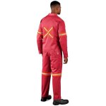 CONTI Trade Polycotton - Suit Reflective Arms Legs & Back - Orange Tape