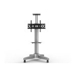 Ultra-net 32"-80" Mobile Tv Trolley With Utility Shelf