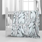 Polar Bear Minky Blanket