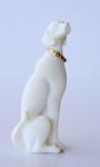 White Dog Stone 25X10X7CM