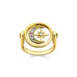 Ring Royalty Star & Moon Gold - 50