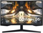 Samsung LS27AG550 27 Odyssey G5 Curved HDR10 Gaming Monitor 2560 X 1440 Va Resolution 1X Display Port 1.4 1X HDMI 2.0