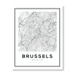 Brussels Art Print - A3