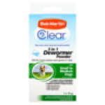Bob Martin Clear Plus Small - Medium 3-IN-1 Dewormer Powder For Dogs 15G