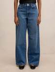 Sky Petite Straight Leg Jeans - 16 Mid Wash