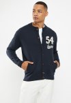 Vintage Varsity Cardigan - Rich Navy