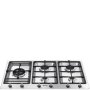 Smeg PS906-5 5 Burner Gas Hob 90CM