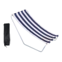 Striped Collapsible Beach Chair Lounger
