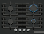 Bosch Series 6 Tempered Glass Gas Hob Black PPP6A6I40Z